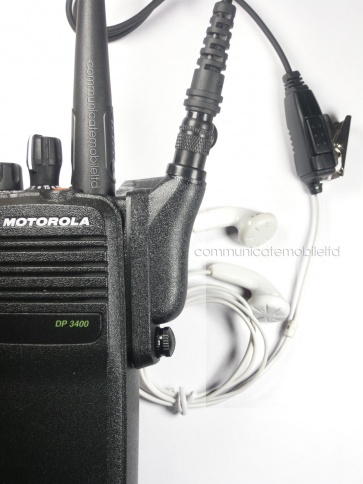 Motorola DP3400 Covert Ipod Earpiece & Adaptor ... motorola radio wiring 